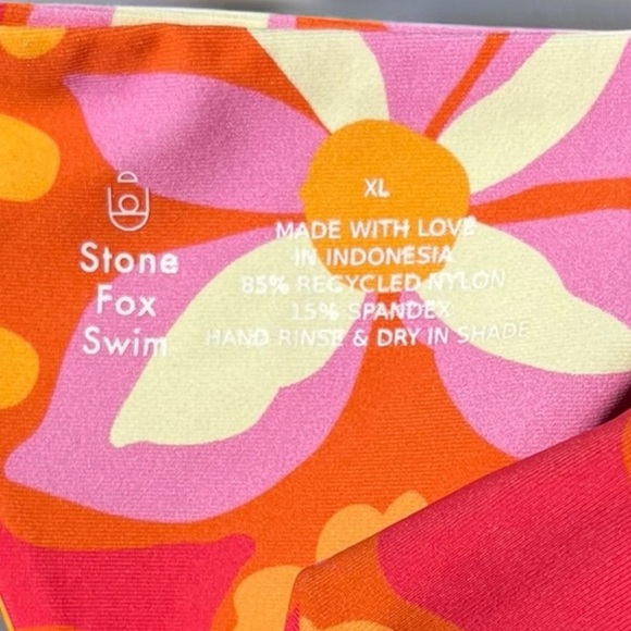 🌻NEW w.tags! Stone Fox Swim Lei Lei Bikini Set Size XL - Picture 13 of 15